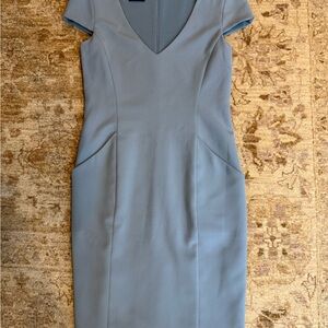 Emporio Armani Light Blue Midi Dress size 44